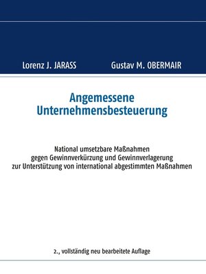 cover image of Angemessene Unternehmensbesteuerung